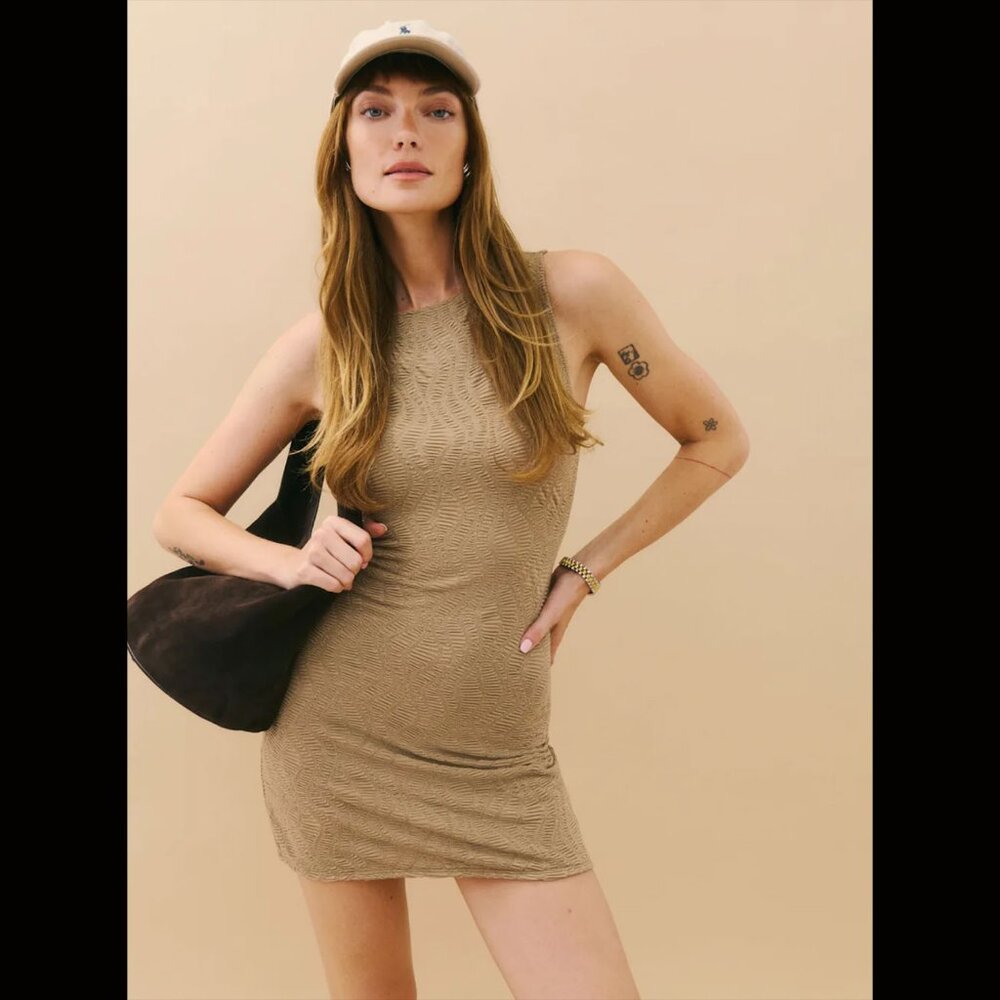Reformation Nataly knit dress